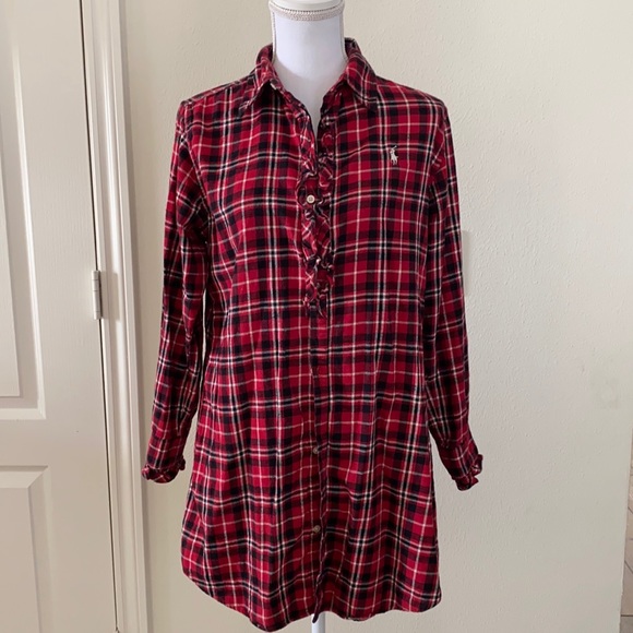 Ralph Lauren Tops - Ralph Lauren plaid long sleeve shirt